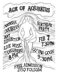 Aquarius Age flyer